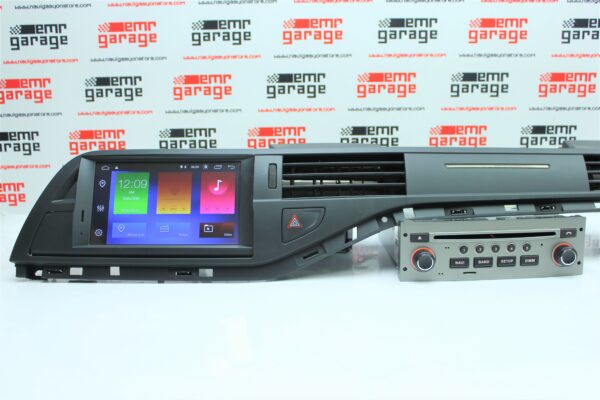 emr garage citroen c5 android multimedya navigasyon oem ekran (6)
