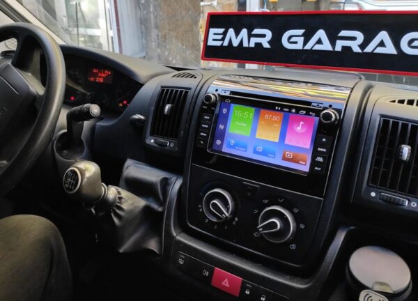 emr garage peugeot boxer android multimedya navigasyon oem ekran (7)