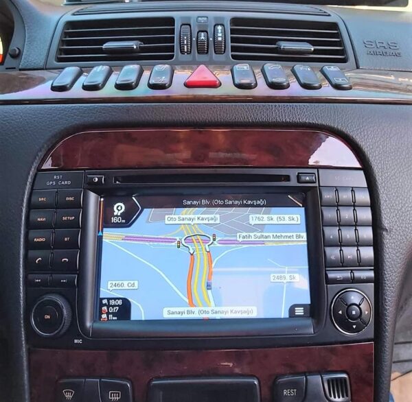 mercedes s350 android multimedya ekran emr garage (4)