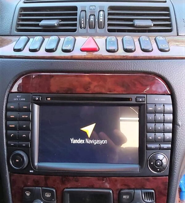 mercedes s350 android multimedya ekran emr garage (5)