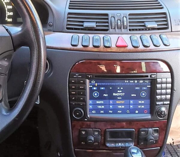 mercedes s350 android multimedya ekran emr garage (6)